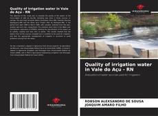 Couverture de Quality of irrigation water in Vale do Açu - RN