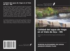 Capa do livro de Calidad del agua de riego en el Vale do Açu - RN 
