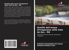 Capa do livro de Qualità dell'acqua d'irrigazione nella Vale do Açu - RN 