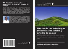 Copertina di Efectos de las estrategias educativas de tutoría y estudio de campo