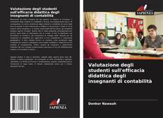 Couverture de Valutazione degli studenti sull'efficacia didattica degli insegnanti di contabilità