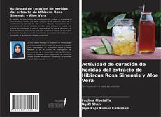 Capa do livro de Actividad de curación de heridas del extracto de Hibiscus Rosa Sinensis y Aloe Vera 