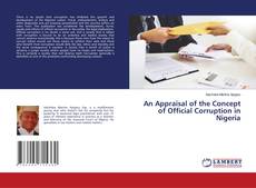 Copertina di An Appraisal of the Concept of Official Corruption in Nigeria