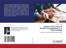 Copertina di Factors and Levels of Student Engagement in a State College