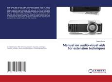 Buchcover von Manual on audio-visual aids for extension techniques