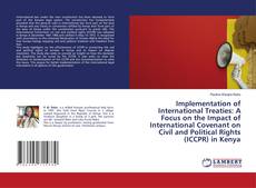 Copertina di Implementation of International Treaties: A Focus on the Impact of International Covenant on Civil and Political Rights (ICCPR) in Kenya