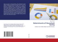 Buchcover von Determinants of Household Saving
