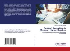 Buchcover von Research Supervision in Moroccan Higher Education