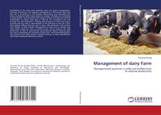Buchcover von Management of dairy Farm