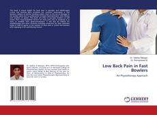 Buchcover von Low Back Pain in Fast Bowlers