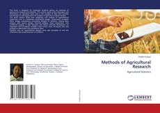 Portada del libro de Methods of Agricultural Research