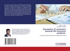 Buchcover von Perception of customers towards life insurance products