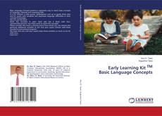 Copertina di Early Learning Kit TM Basic Language Concepts