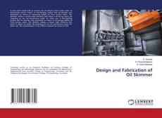Buchcover von Design and Fabrication of Oil Skimmer
