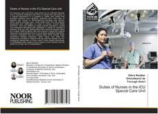 Capa do livro de Duties of Nurses in the ICU Special Care Unit 