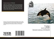 Bookcover of General science of WHALES
