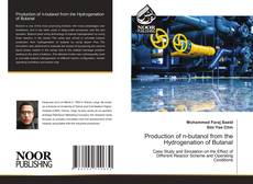 Bookcover of Production of n-butanol from the Hydrogenation of Butanal
