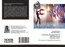 Bookcover of Employee Engagement in Manufacturing Industry, India