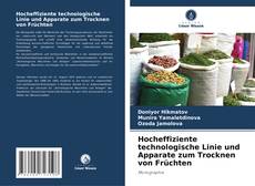 Couverture de Hocheffiziente technologische Linie und Apparate zum Trocknen von Früchten