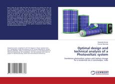 Buchcover von Optimal design and technical analysis of a Photovoltaic system