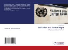 Copertina di Education as a Human Right