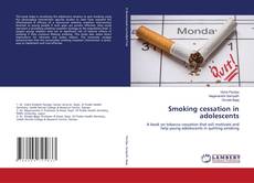 Capa do livro de Smoking cessation in adolescents 
