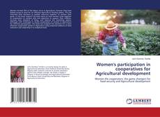 Buchcover von Women's participation in cooperatives for Agricultural development