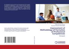 Buchcover von Improvement of Methodology of Formation of Professional Competencies