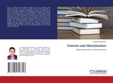 Buchcover von Interest rate liberalization