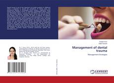 Buchcover von Management of dental trauma