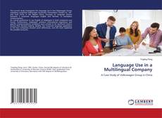 Capa do livro de Language Use in a Multilingual Company 