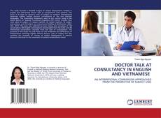 Buchcover von DOCTOR TALK AT CONSULTANCY IN ENGLISH AND VIETNAMESE