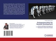 Buchcover von Entrepreneurship for Societal Development