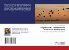Buchcover von Migration to the countries other than Middle East
