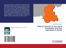 Buchcover von Role of women in hur force movement and hur operation in Sindh