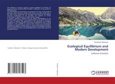 Copertina di Ecological Equilibrium and Modern Development
