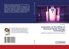 Buchcover von Evaluation of The Effect of Domestic Water Storage Technologies