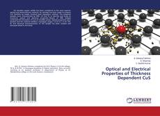 Buchcover von Optical and Electrical Properties of Thickness Dependent CuS