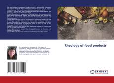 Copertina di Rheology of food products