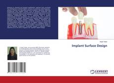 Copertina di Implant Surface Design