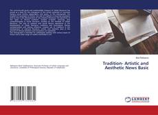 Buchcover von Tradition- Artistic and Aesthetic News Basic