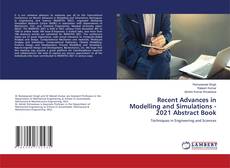 Copertina di Recent Advances in Modelling and Simulations - 2021 Abstract Book