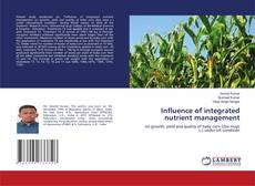 Buchcover von Influence of integrated nutrient management