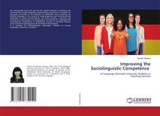Copertina di Improving the Sociolinguistic Competence