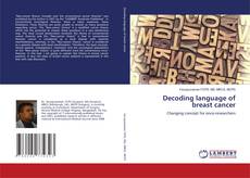 Buchcover von Decoding language of breast cancer