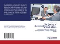 Copertina di The Concept of Customer/Client Perception in Public Service