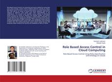 Buchcover von Role Based Access Control in Cloud Computing