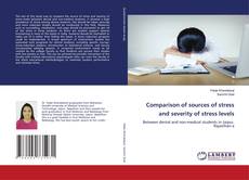 Copertina di Comparison of sources of stress and severity of stress levels