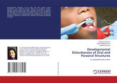 Buchcover von Developmental Disturbances of Oral and Paraoral Structures