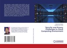 Buchcover von Security and Privacy Challenges in Cloud Computing Environment